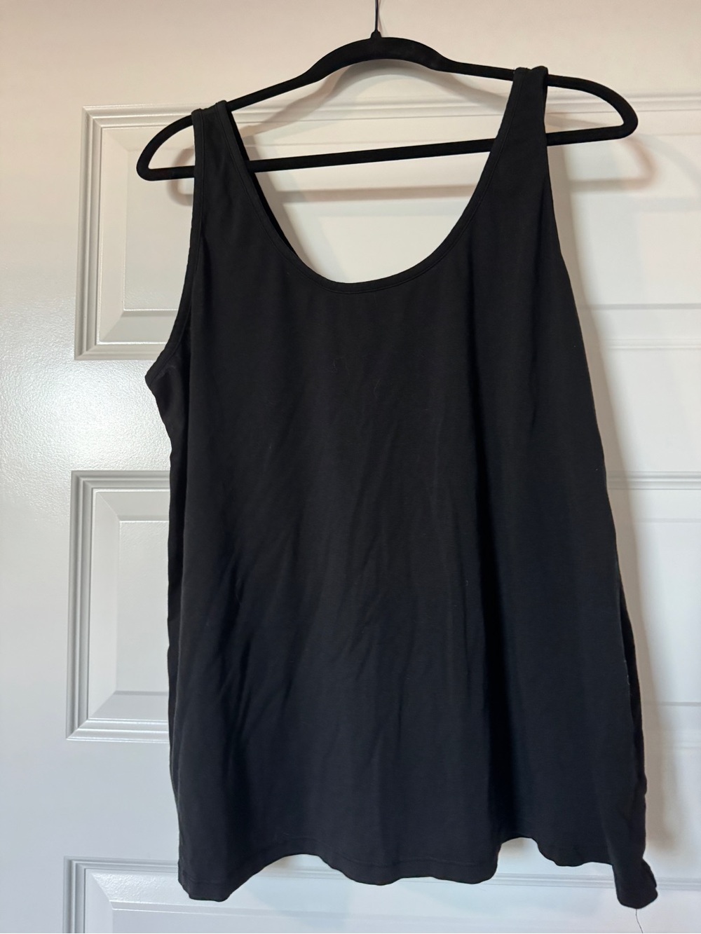 Lane Bryant Black Women's Scoop Neck Tank Top